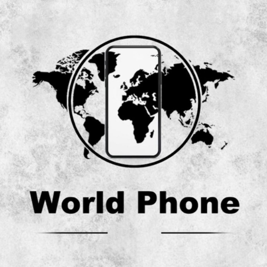 world phone logo