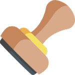 rubber stamp